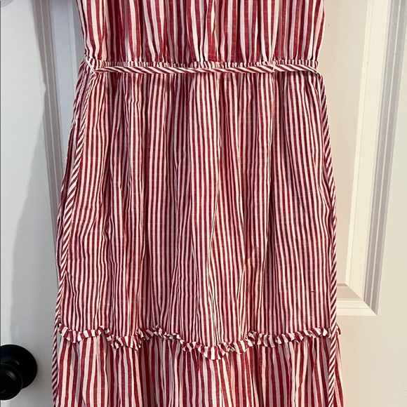 Draper James Red and White Striped Dress - Picture 4 of 4